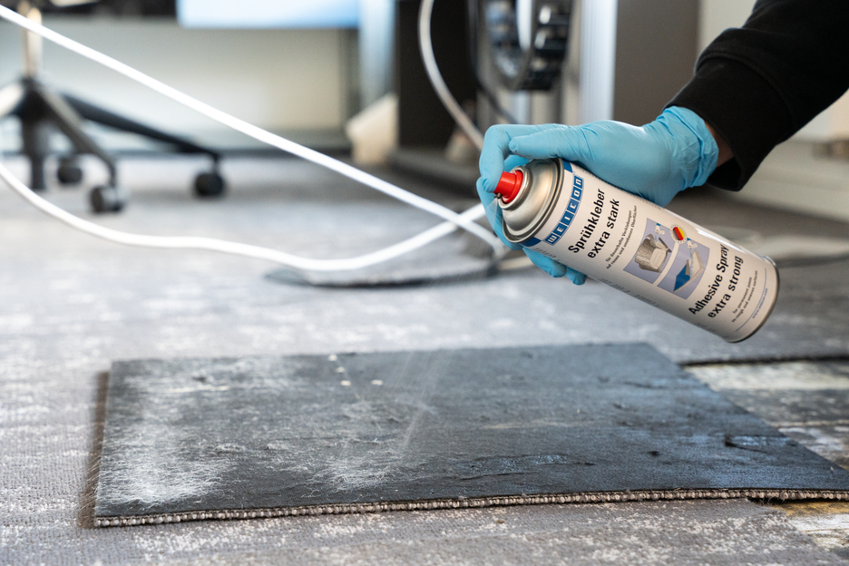 Spray Adesivo Extra Forte | spray adesivo de contacto para uma colagem forte e permanente de feltro, couro artificial e materiais isolantes