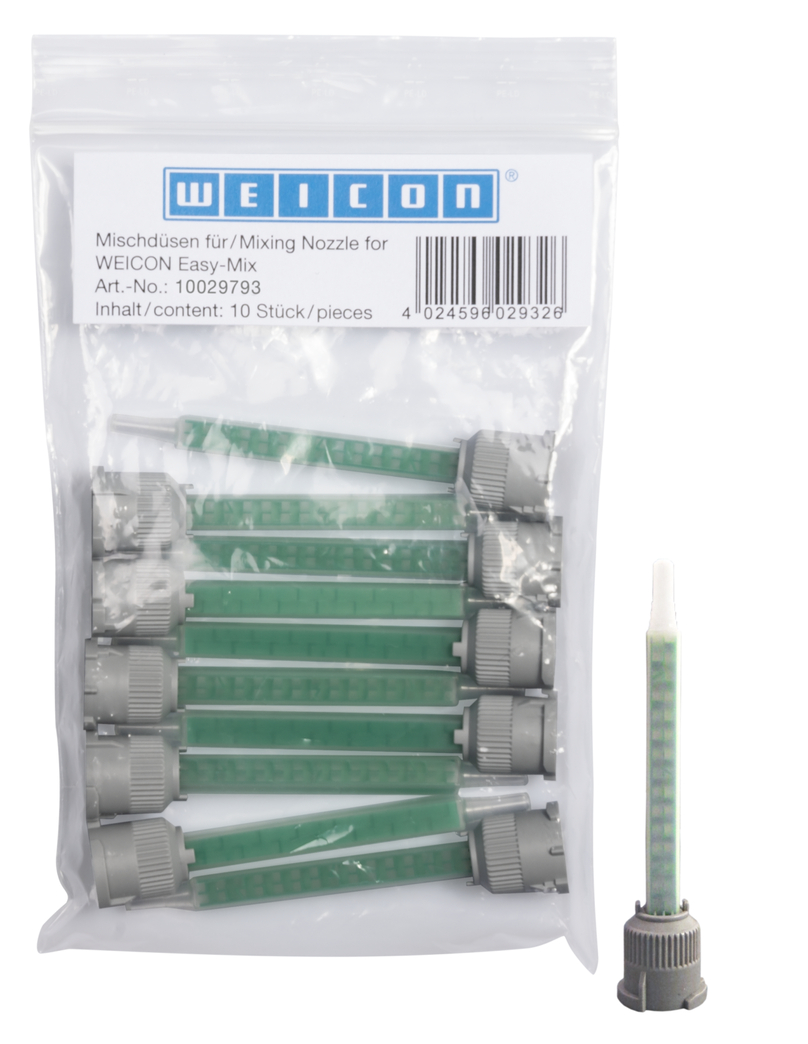 Bico Misturador Quadro B | Bico Misturador Quadro adequado para Easy-Mix RK-7300, PU 90, PU 240, PU Cristal, PE-PP 50.