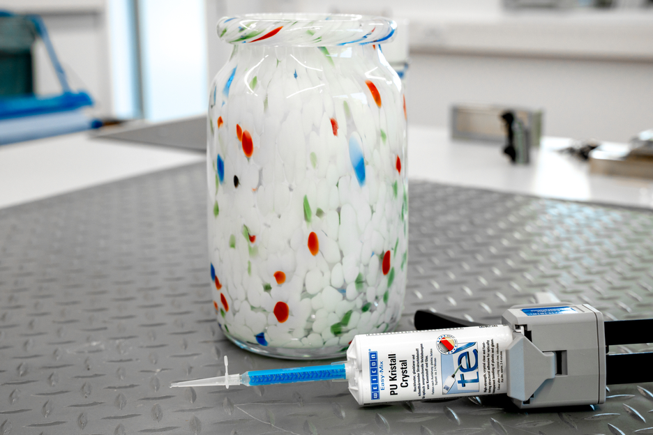 Adesivo de Poliuretano Easy-Mix PU Cristal | adesivo de poliuretano, cristalino