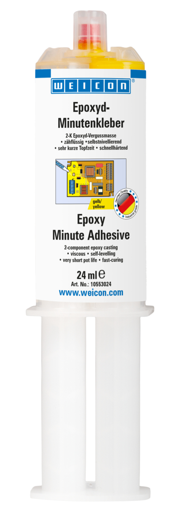 Adesivo Rápido Epóxi Amarelo | adesivo universal de resina epóxi