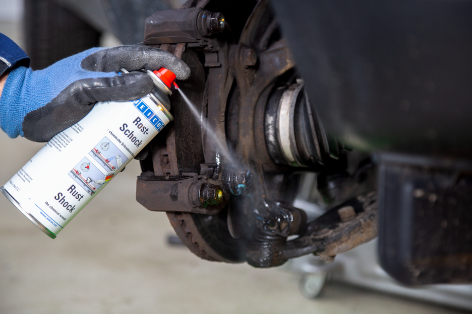 Spray Rust Shock | chave química para desapertar uniões roscadas