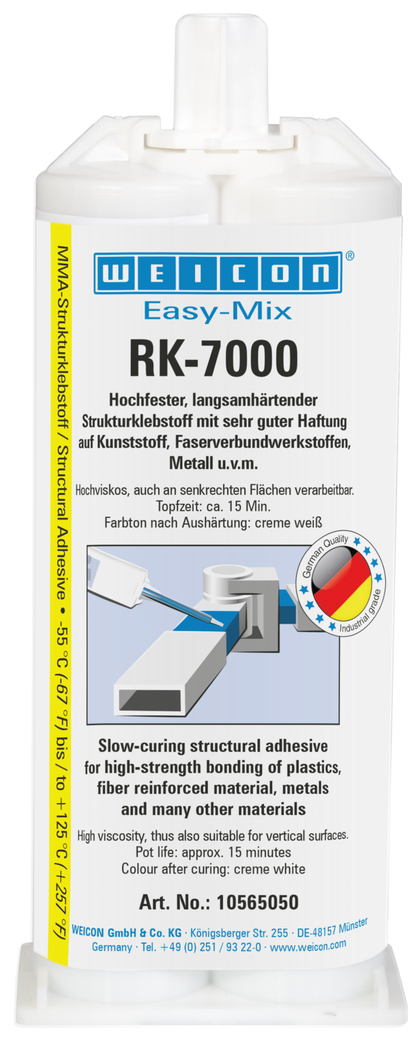Adesivo Acrílico Estrutural Easy-Mix RK-7000 | adesivo acrílico estrutural de cura lenta
