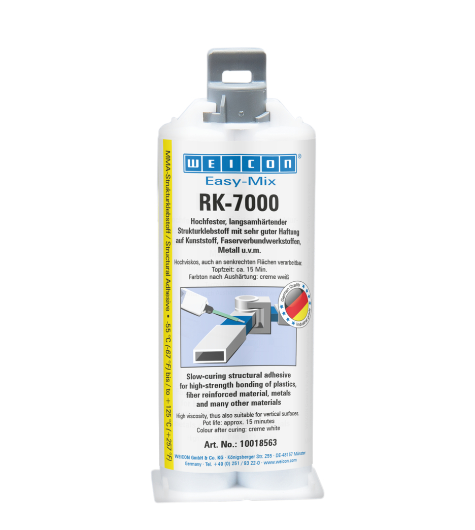 Adesivo Acrílico Estrutural Easy-Mix RK-7000 | adesivo acrílico estrutural de cura lenta